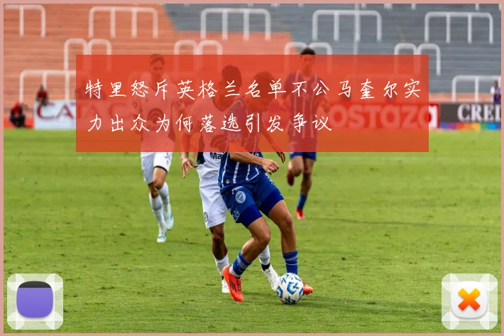 特里怒斥英格兰名单不公马奎尔实力出众为何落选引发争议